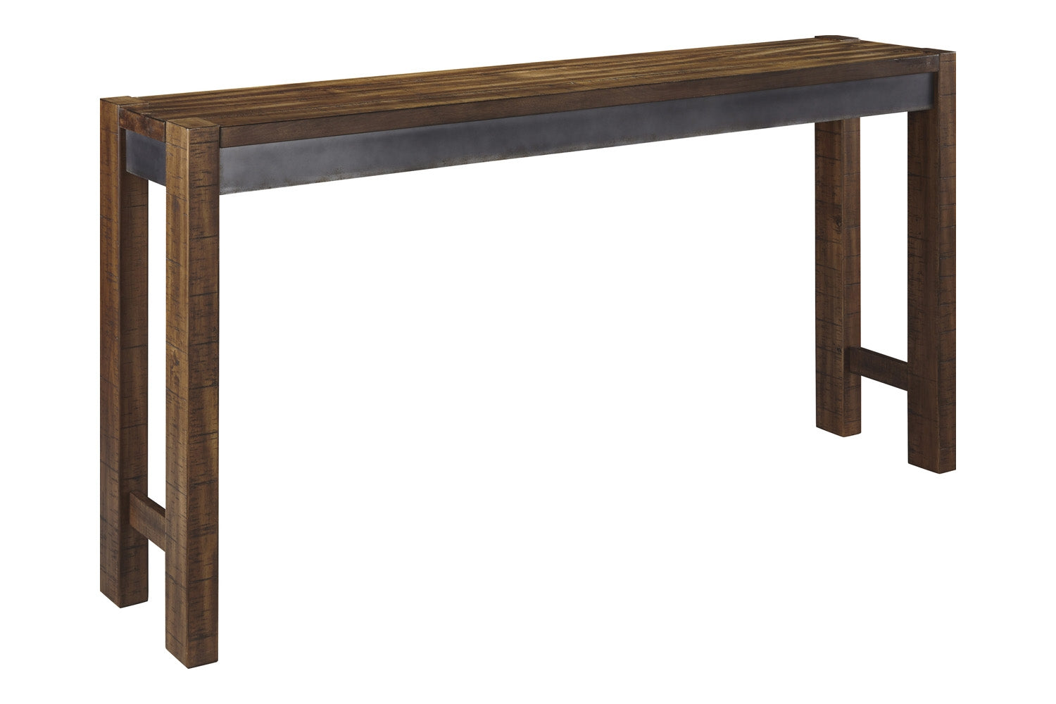 171613626:Torjin Bar Height Dining Table & 2 Stool in Brown