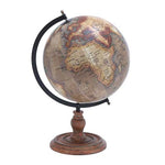 039417783:Tuscano Metal Wood Globe, Image 1