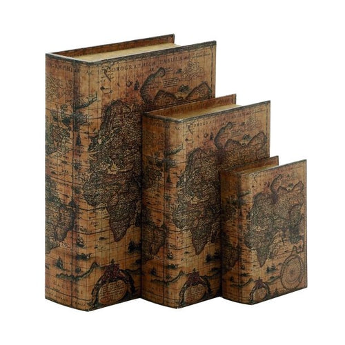 217126497:vintage_world_map_book_box_set, Image 1