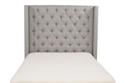 126630556:Westerly Upholstered Bed in Gray, Queen, Image 2