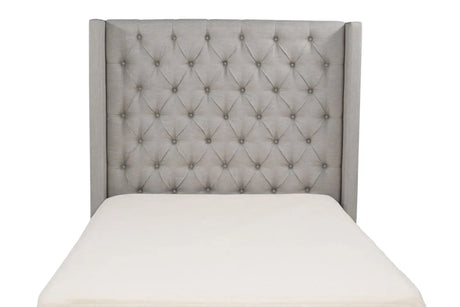 126630556:Westerly Upholstered Bed in Gray, Queen, Image 2