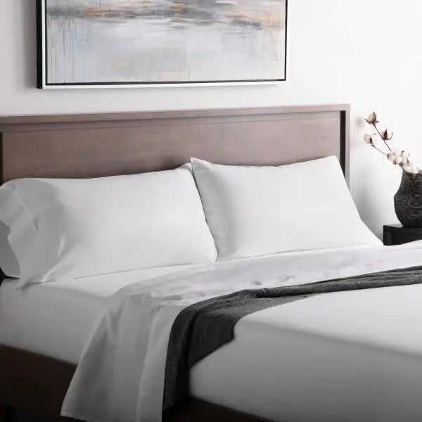 925300948:Malouf Microfiber Sheets in Ash, Full, Image 4