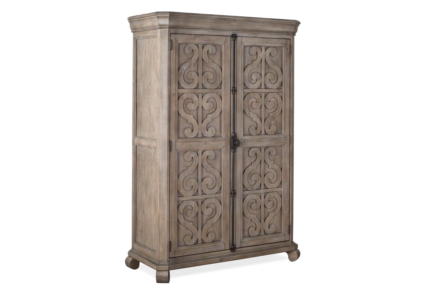 106348362 - Bellamy Armoire in Light Gray