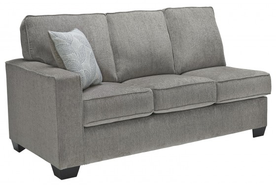 Altari 1 Arm Sofa In Gray Left Facing Mor Furniture