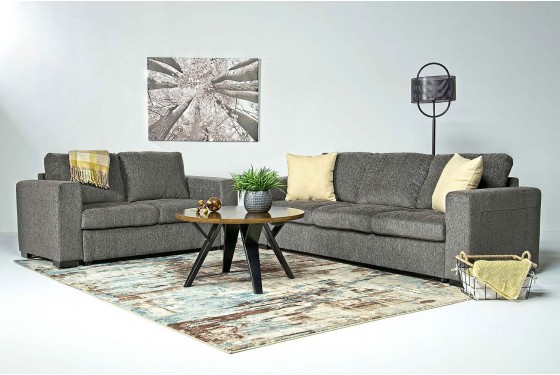 Claire Queen Pullout Sofa In Gray Mor Furniture