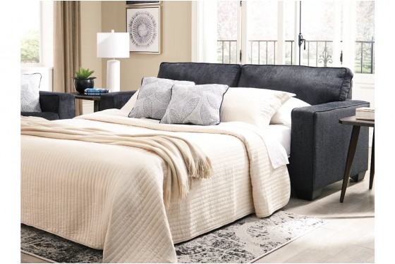 Altari Queen Sleeper Sofa w/ Mattress in Slate | Mor Furniture