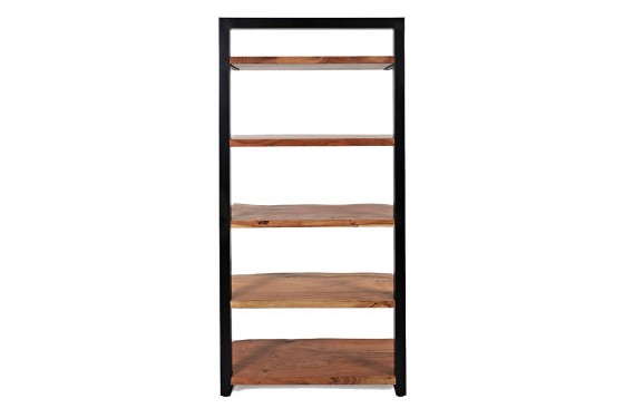 Natures Edge 5-Shelf Bookcase in Brown | Mor Furniture