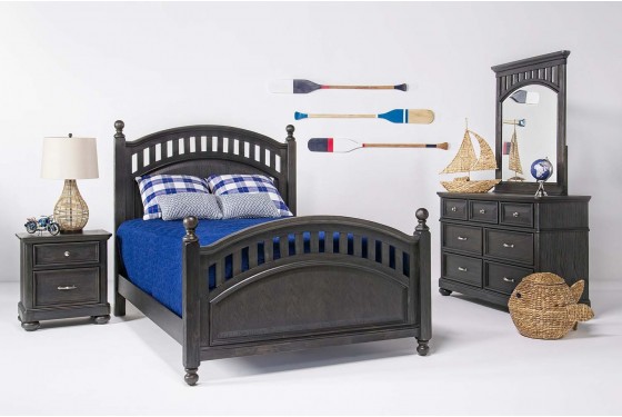Tundra Kids Teens Bedroom In Black Mor Furniture