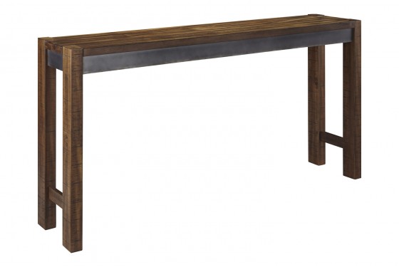 Torjin Sofa Bar Table In Brown Mor Furniture