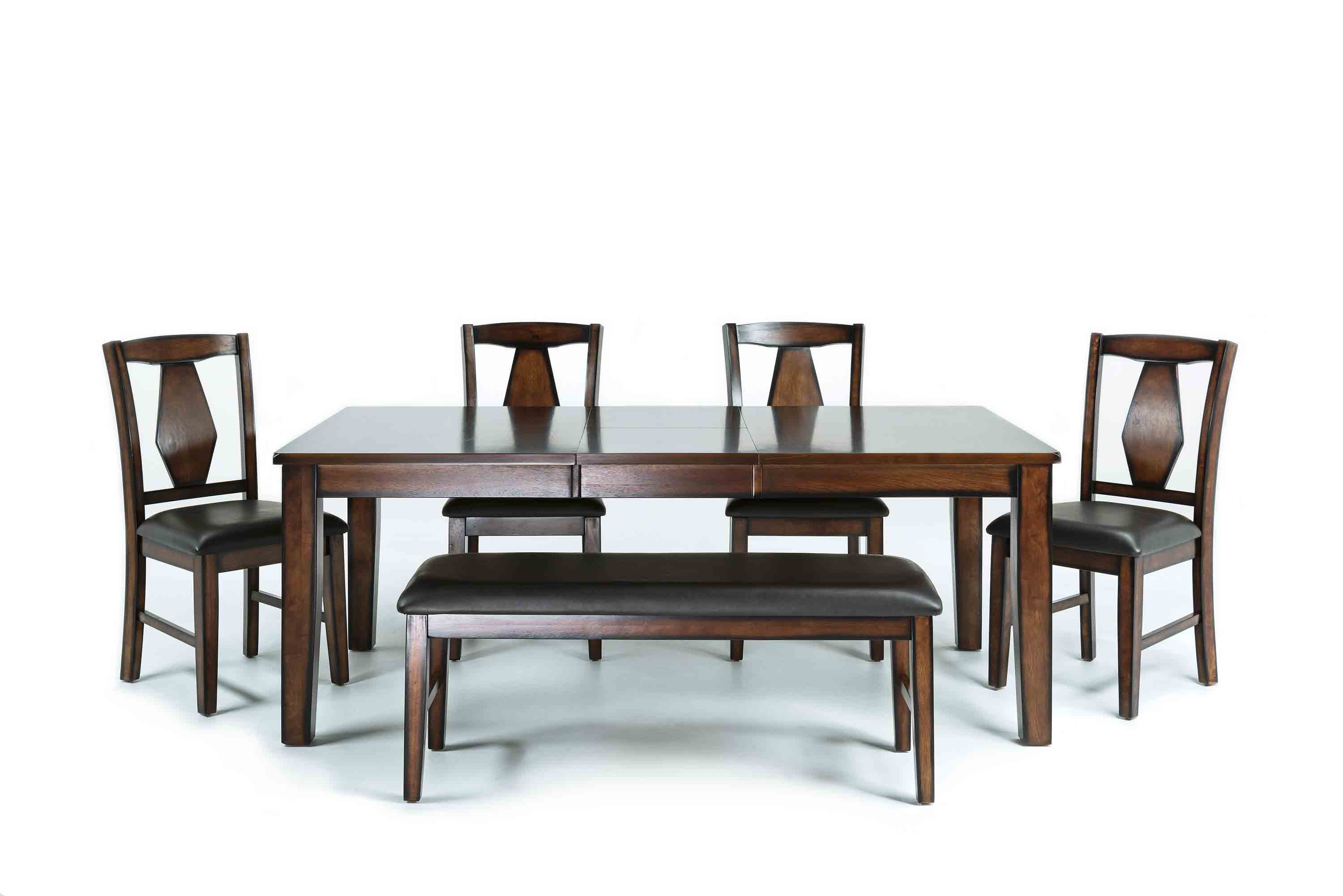 Napa Dining Room In Brown Mor Furniture For Less Napa Dining Room In Brown Media Image 1