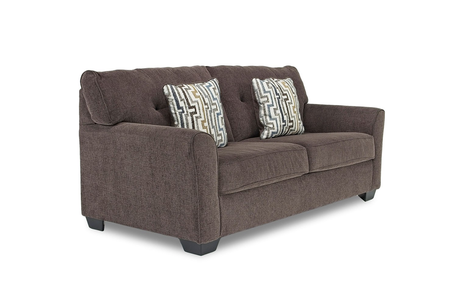 Alsen Full Sleeper Loveseat in Granite Mor Furniture