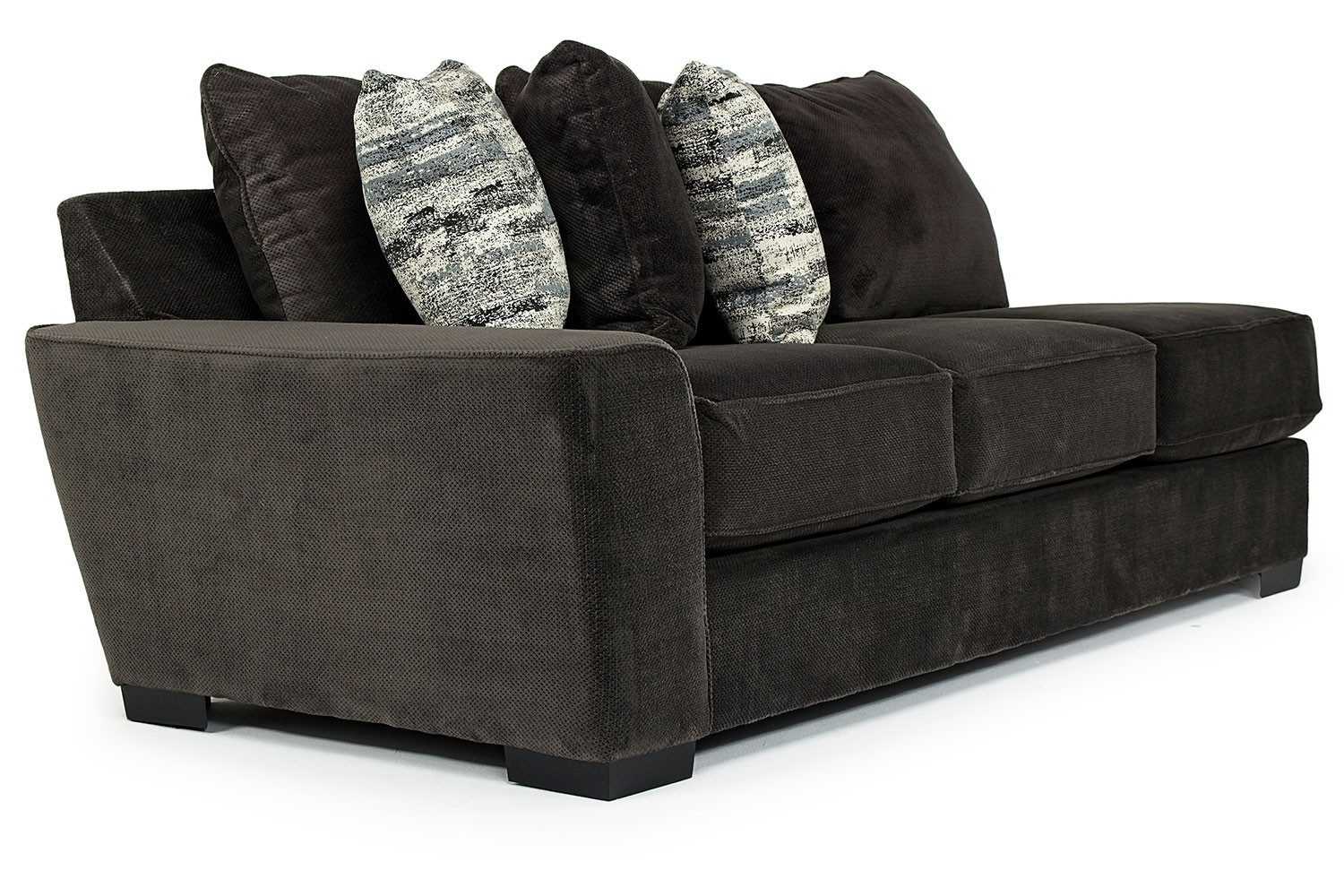 Oracle 1 Arm Sofa in Sterling, Left Facing Mor Furniture