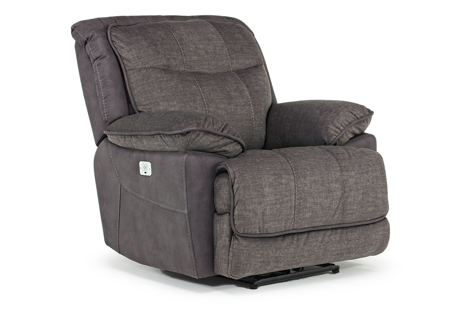 Bubba Gliding Recliner in Graphite Mor Furniture