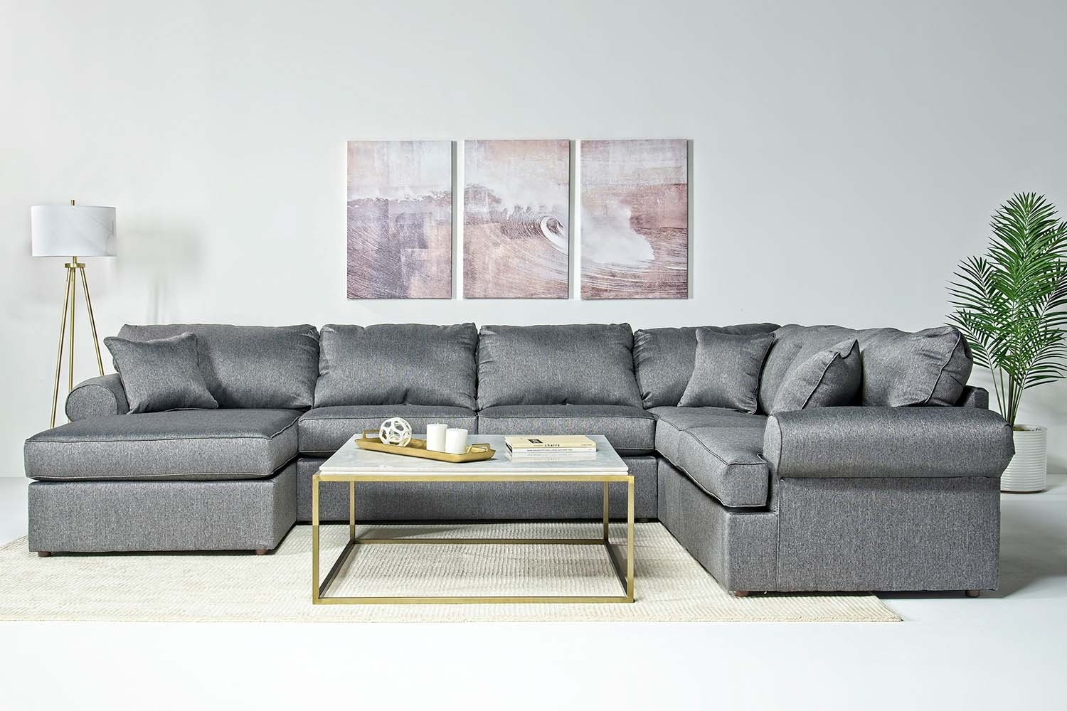 Justice Living Room in Slate Mor Furniture