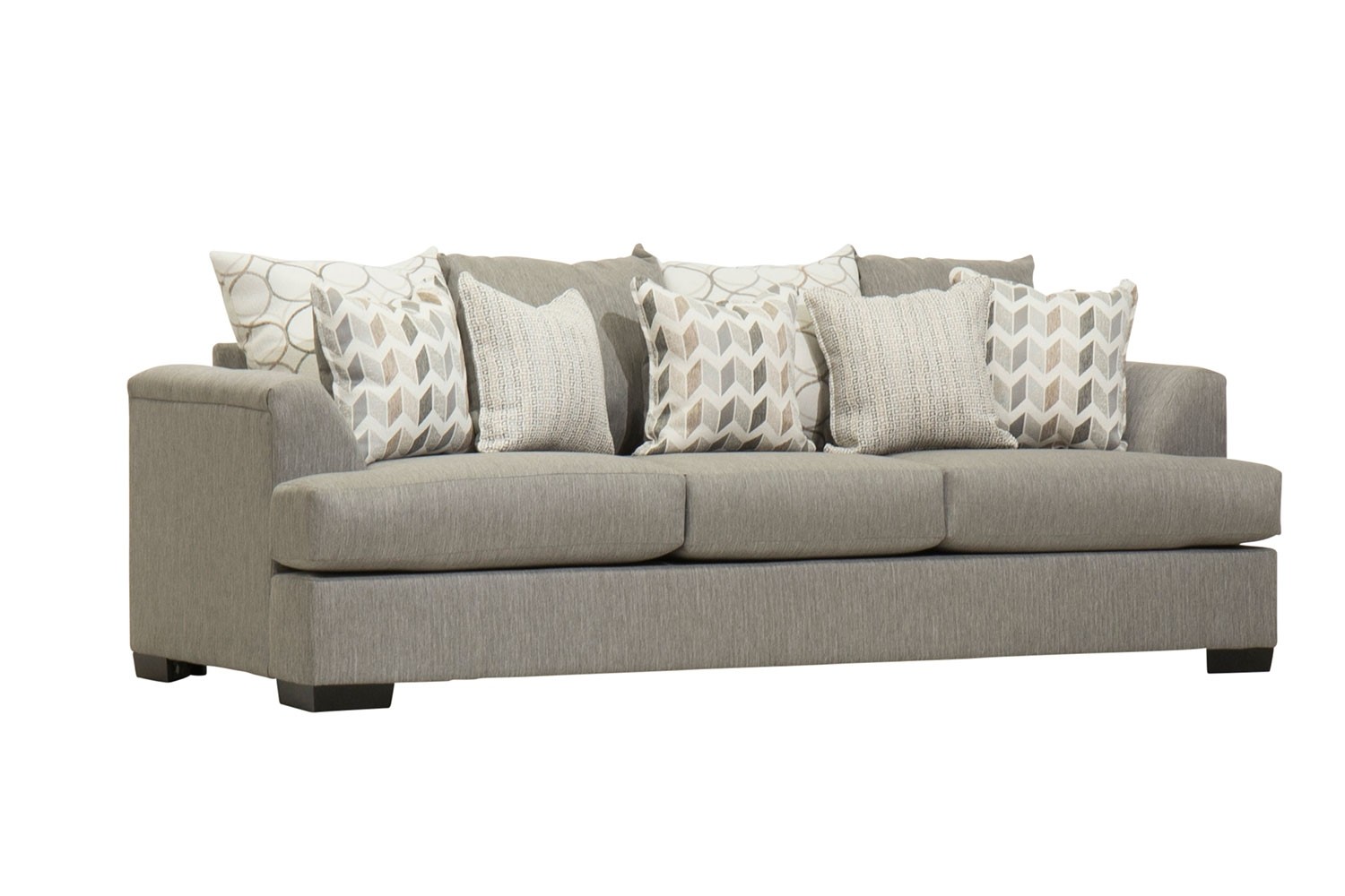 Pport Sofa In Stone Mor Furniture For Less Pport Sofa In Stone Media Image 1