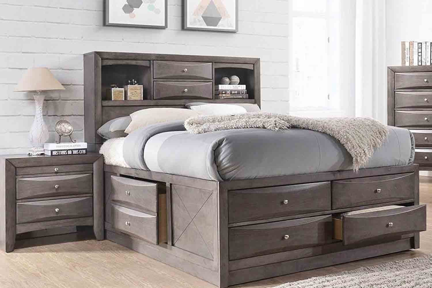 Remi Queen Storage Bed | Save Mor Online and In-Store