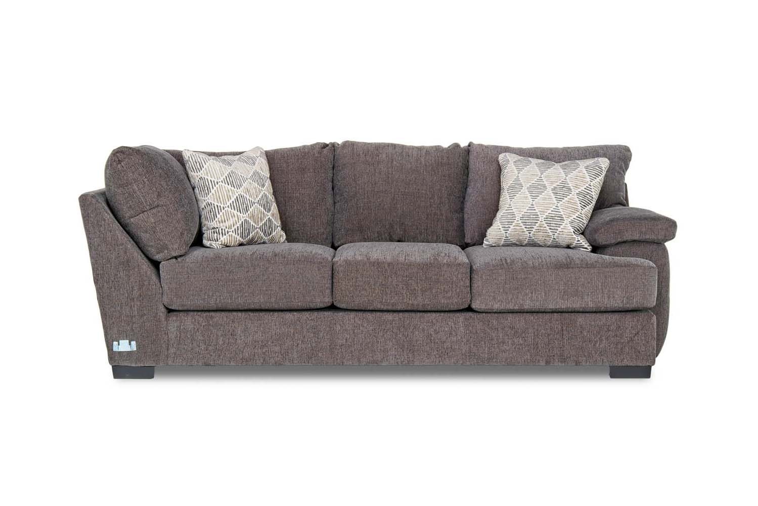 Bermuda Tux Sofa in Sterling, Right Facing Mor Furniture