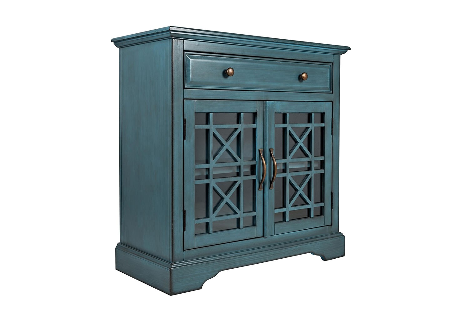 Skyy Small Media Cabinet In Blue Mor Furniture For Less Skyy Small Media Cabinet In Blue Image 1
