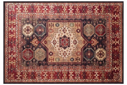 Home Decor Area Rugs Mor Furniture For Less Sonoma Chocolate And Red Rug