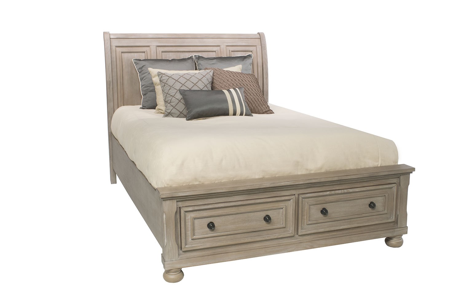 Allegra Bedroom In Gray Mor Furniture For Less